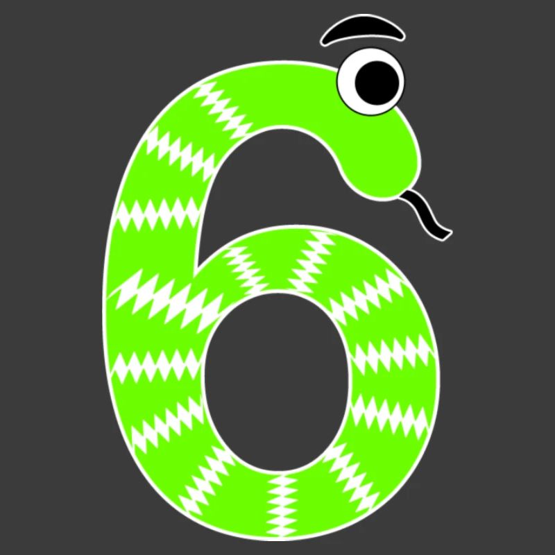 Number 6 Snake Kids