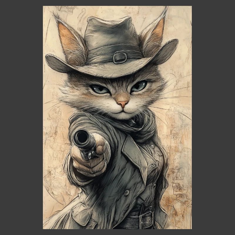 Cat Cowboy
