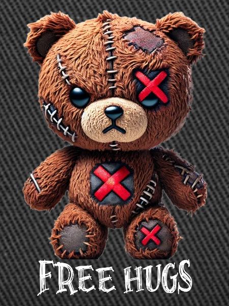 Free Hugs Teddy Bear