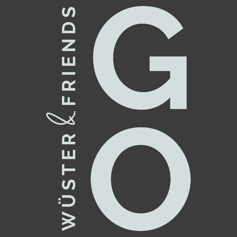 Wüster&Friends GO Logo Vert clair