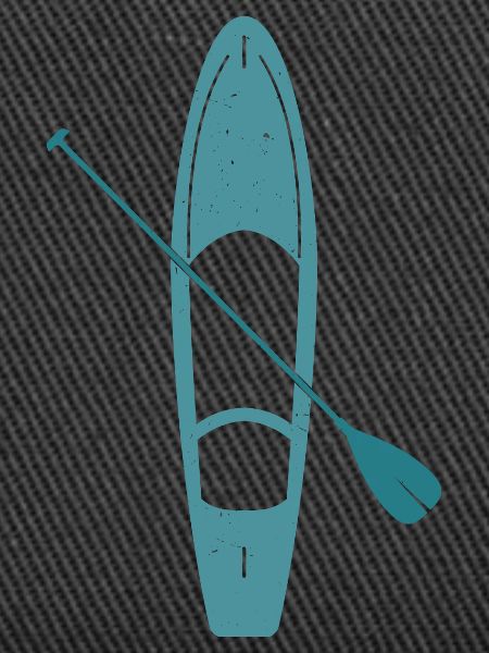 Standup Paddleboard Silhouette