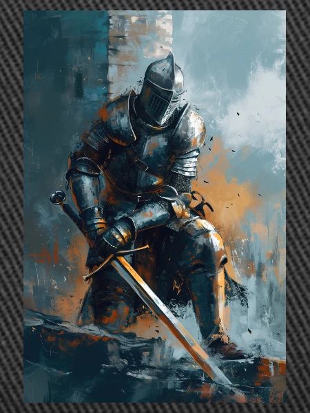 Poster Illustration Chevalier