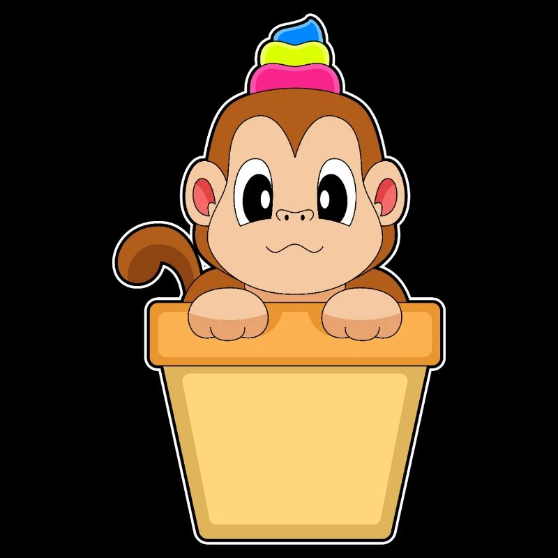 Monkey Cream Sundae