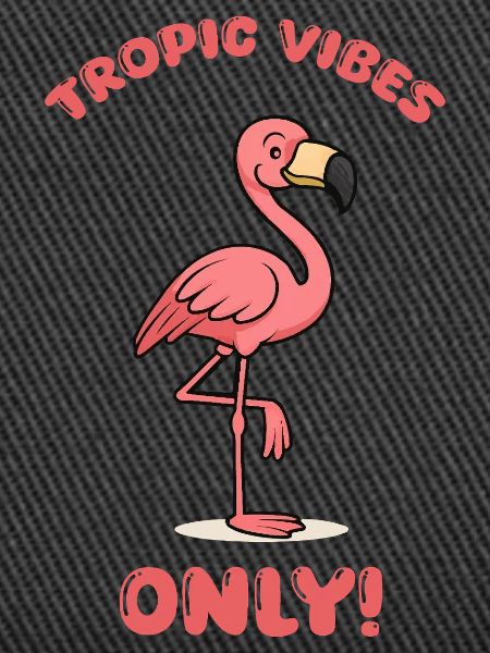 Flamingo Comic Tropic