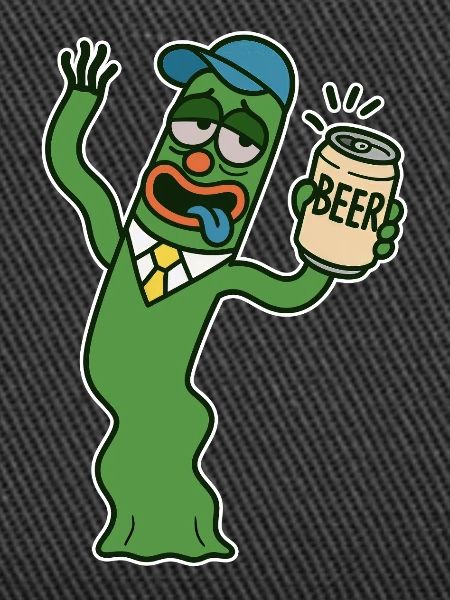 Wobbly-wobbly beer can comrade
