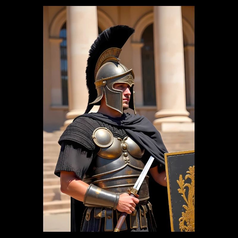 Shadow guard waits, Slavic wolves howl beneath Rom