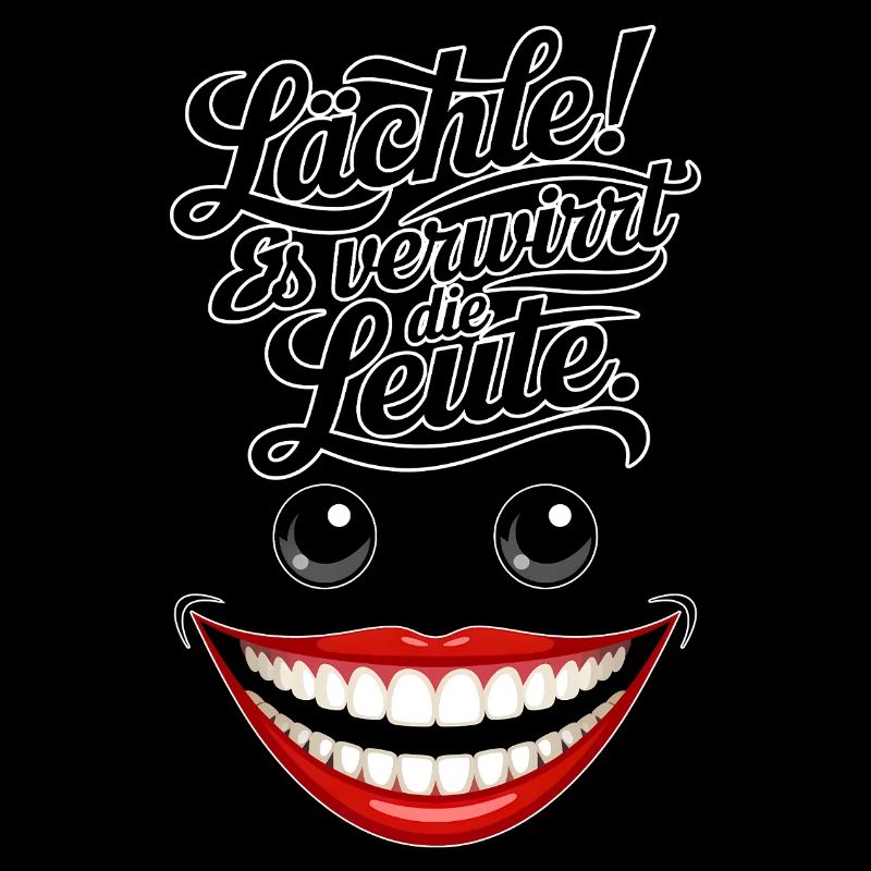 Immer lächeln