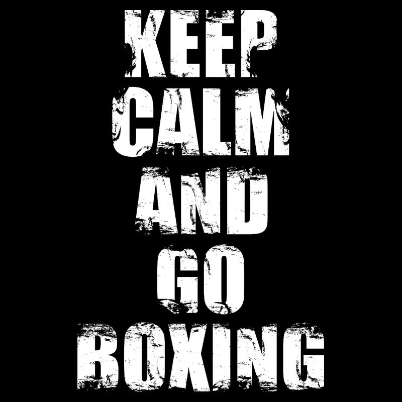 Stay calm and go boxing
