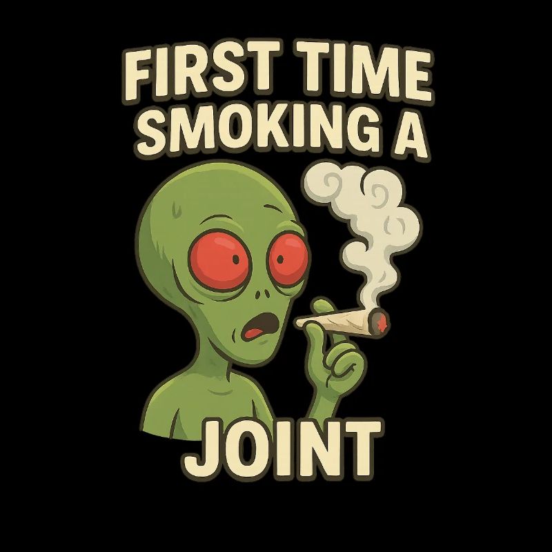 Alien First Joint Smoking