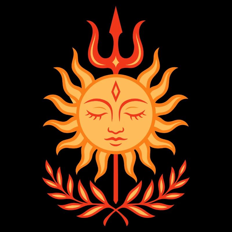 Midsummer Sun & Trishula