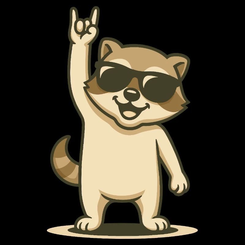 Bébé Rock’n’Raccoon