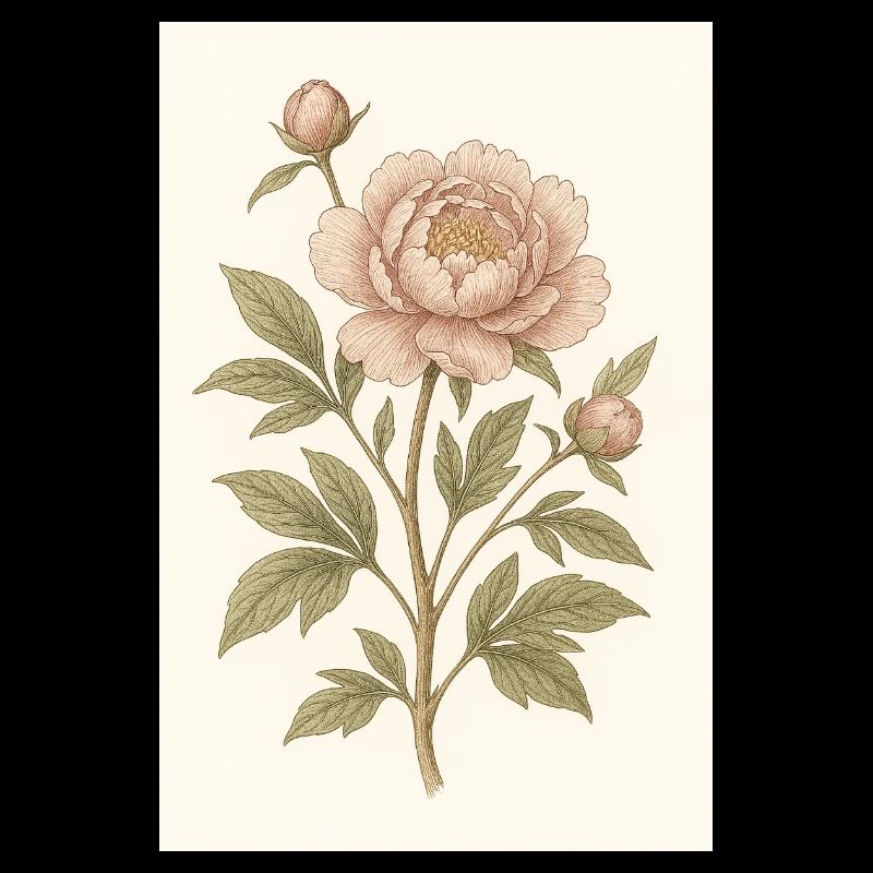 Une fleur classique