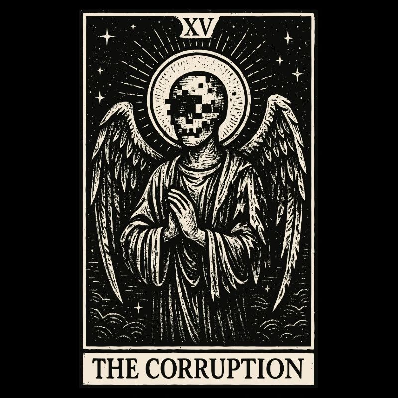 Tarot Datahoarding : L’Ange de la Corruption