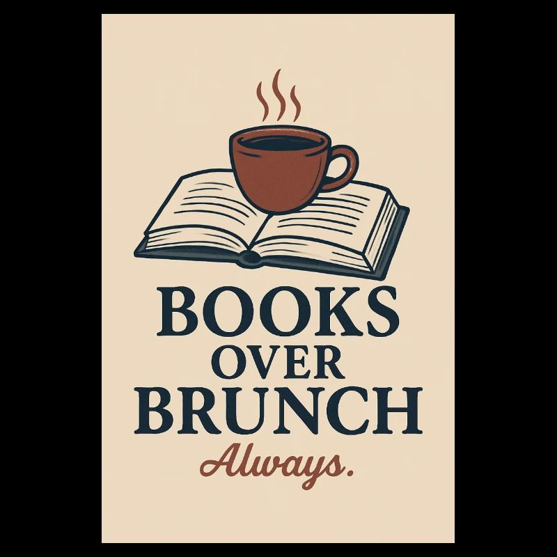 Kaffee und Bücher Motiv
