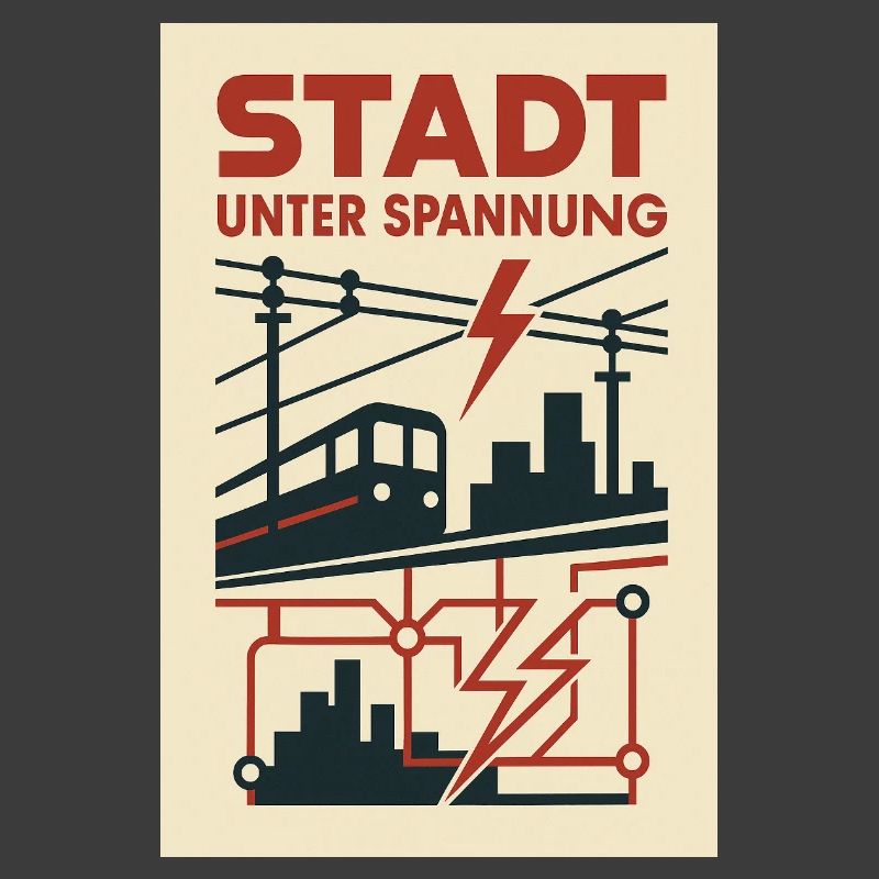 City Under Voltage Subway Lightning Current Metropolis