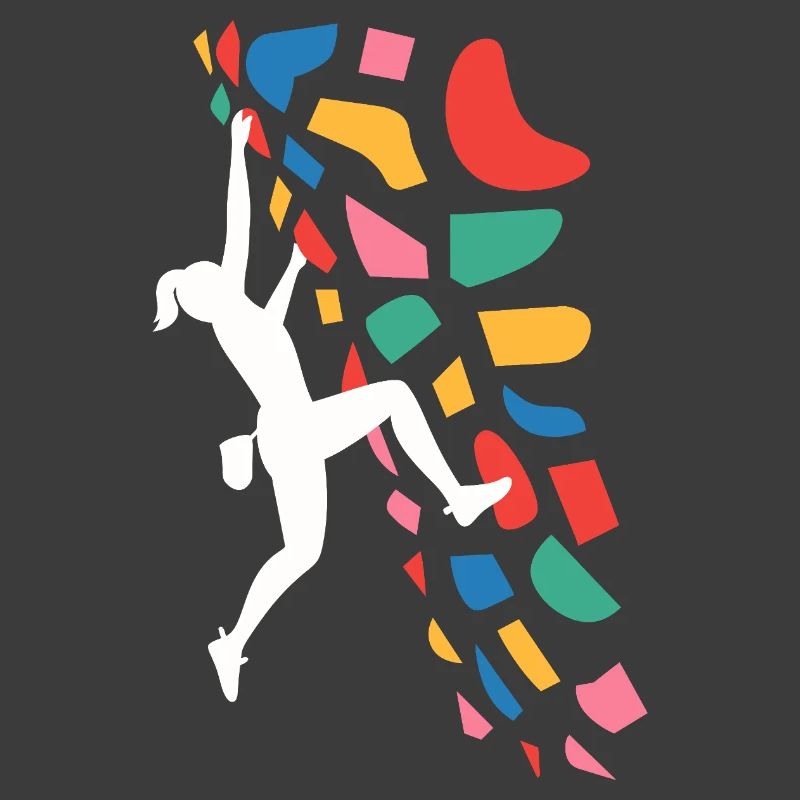 Boulder-Kletterer Bunte Griffe