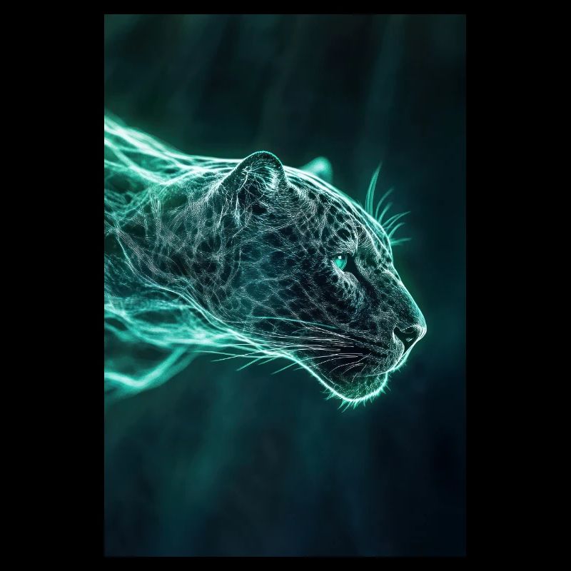 Jaguar der elektrischen Geschwindigkeit