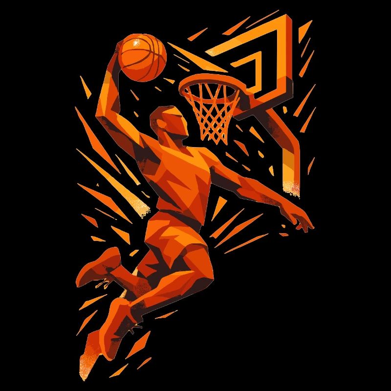 Basketball Slam Dunk Throw Player Dunking Gift