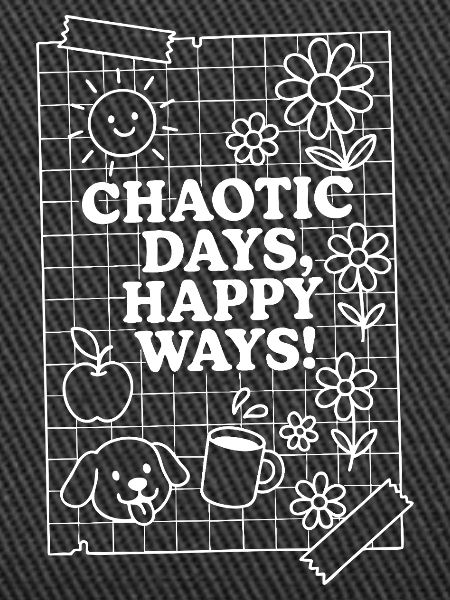chaotic days (weiß)