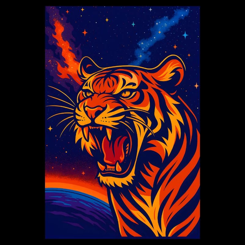 Conception de la nébuleuse du Tigre céleste, Amour des tigres