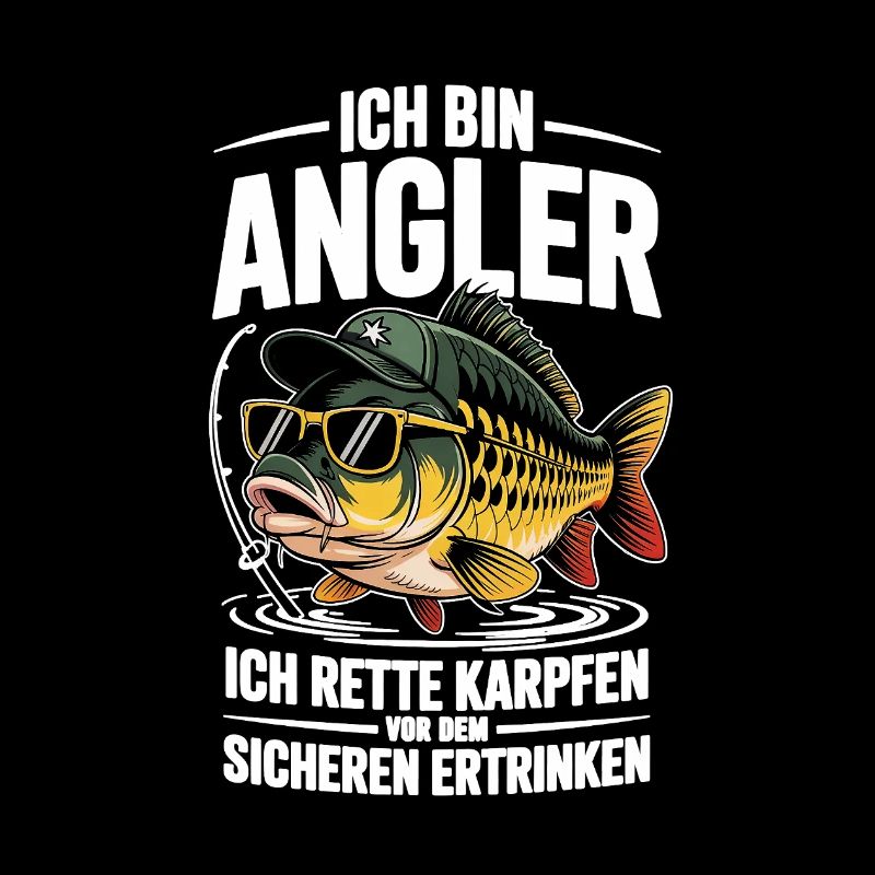 I Save Carp – Funny Angler Motif