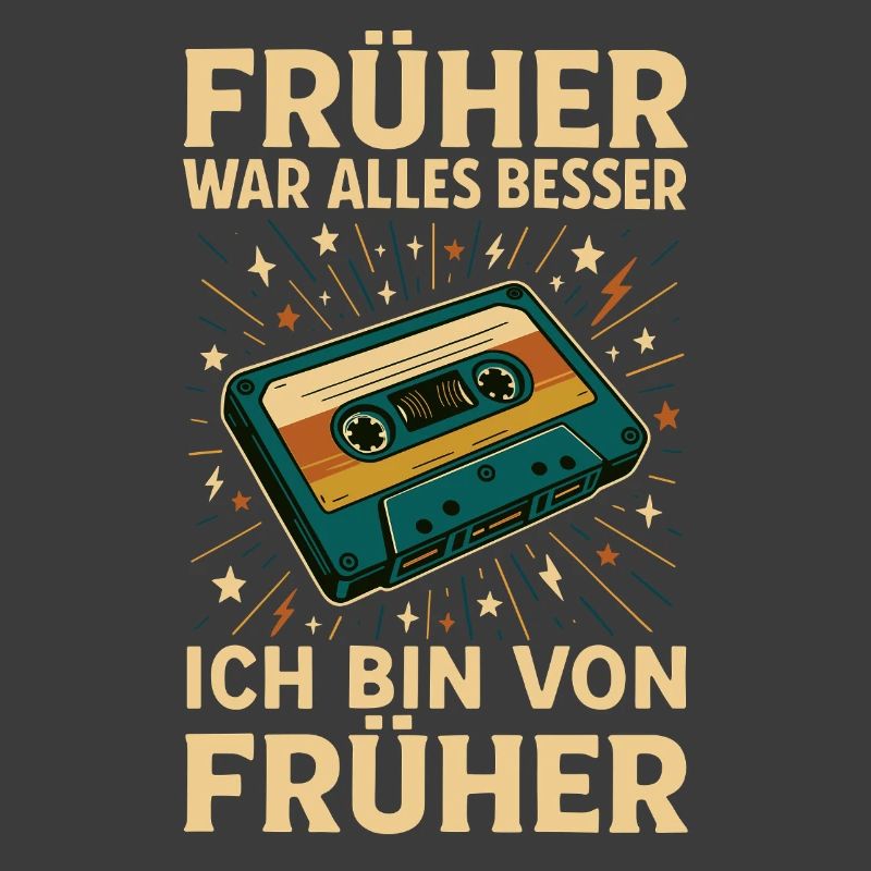 Conception de cassette rétro pour la nostalgie