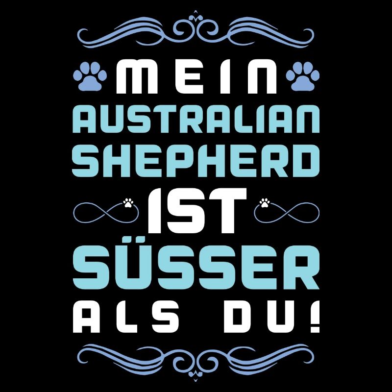 australischer shäferhund hund spruch