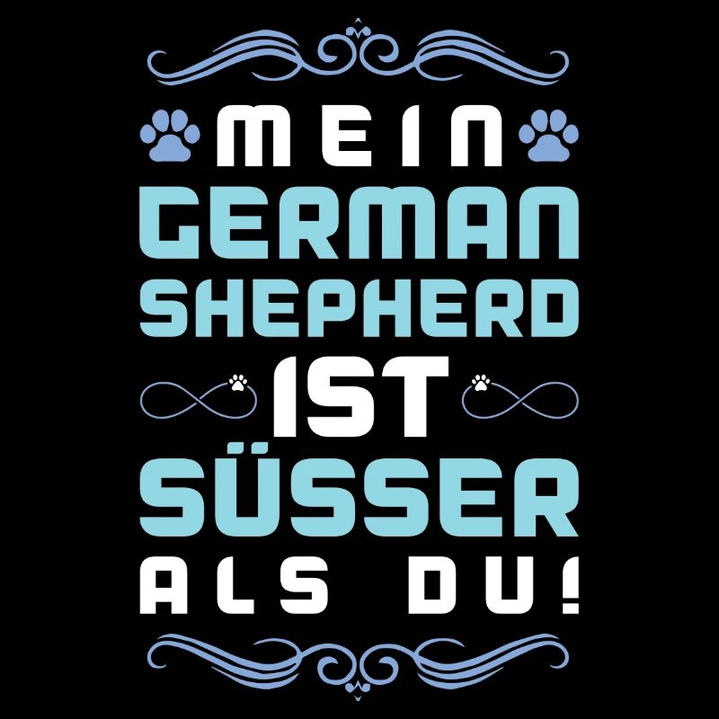 deutscher schäferhund hund spruch