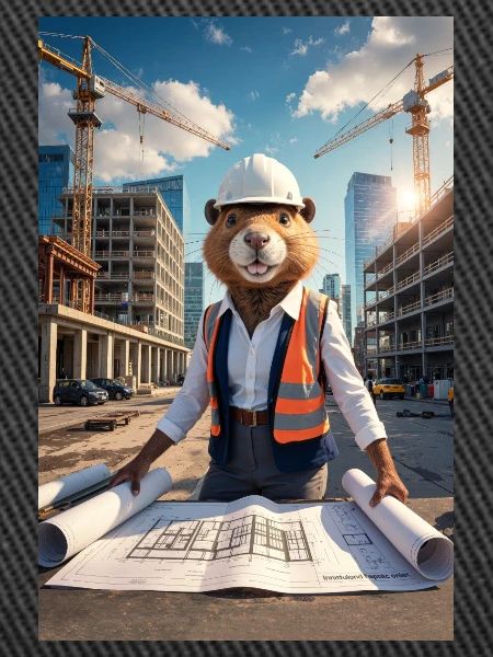 Humanoid Beaver Architect