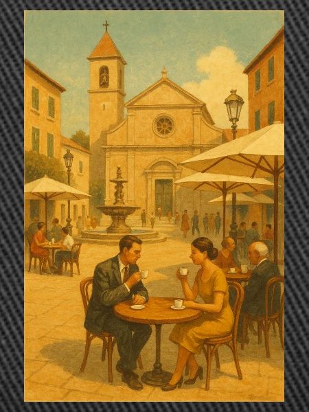 Coffee magic in squares