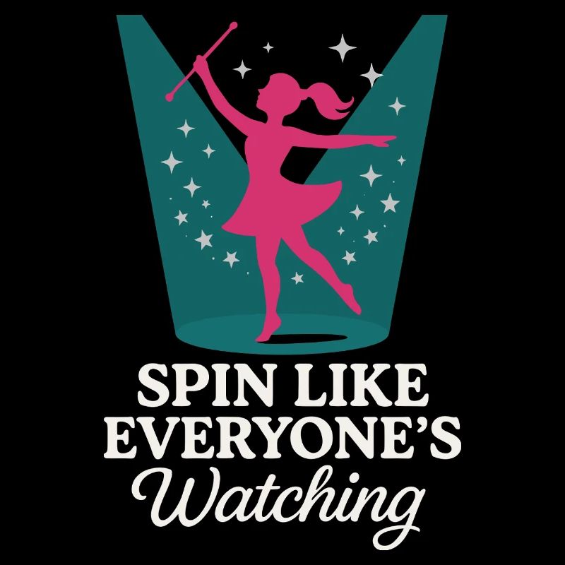 Baton Twirler Majorette Captain Squad Club