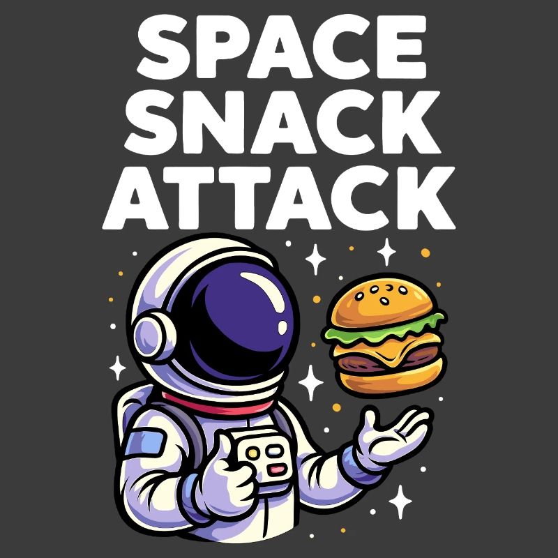 Burger d'astronaute, snack spatial, attaque