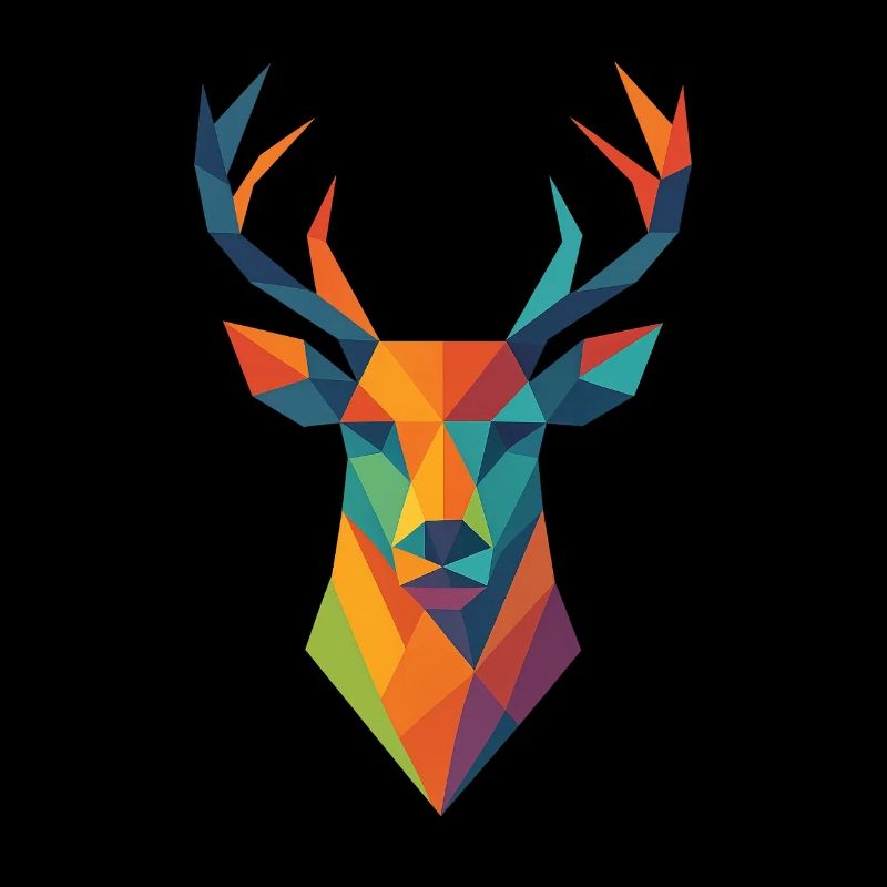 Hirsch | Deer Head Print / Print / Design