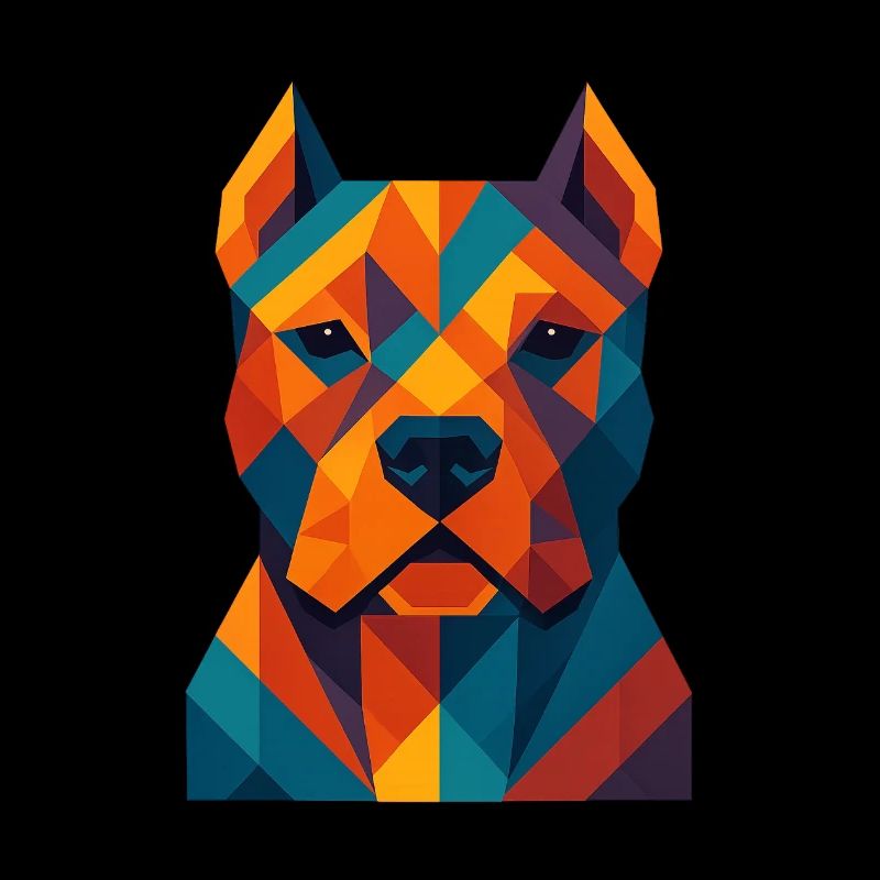 Chien | Tête de chien Impression / Impression / Design