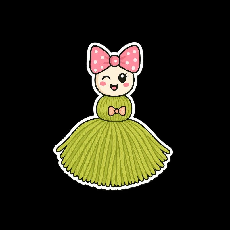 Tassel doll Stella