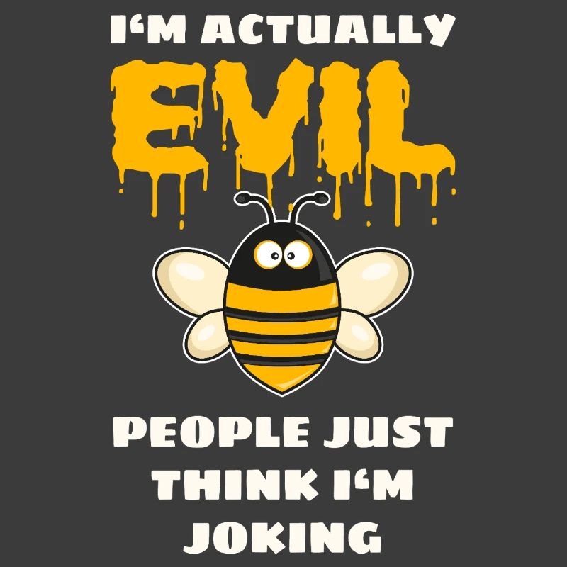 Funny Evil Bee