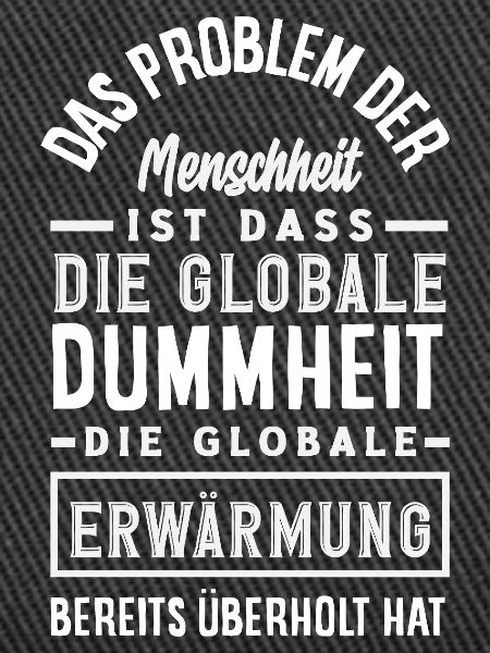 Global stupidity beats warming