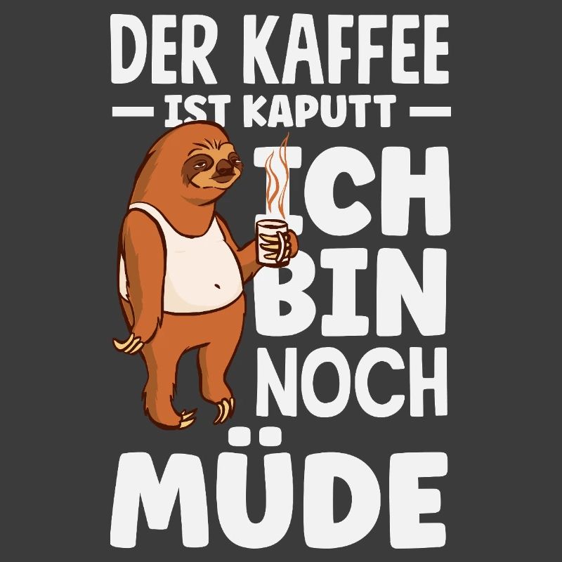 The coffee is broken – tired sleep