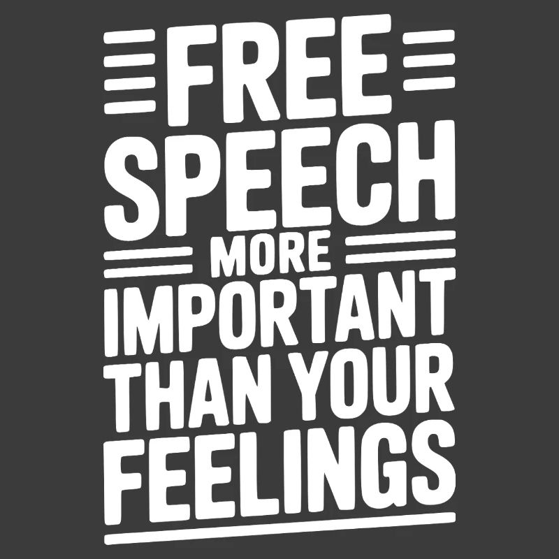 La liberté d’expression est plus importante que les sentiments