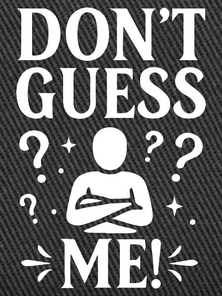 Don't advise me