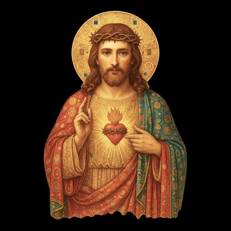 Heiliger Herz Jesu Ikone
