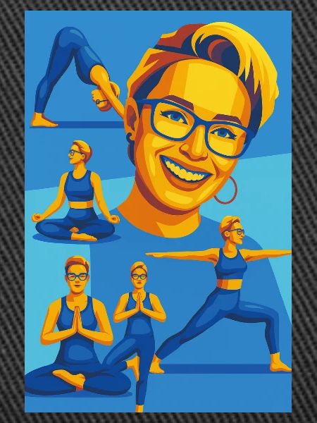 Kaleido Yoga Porträts