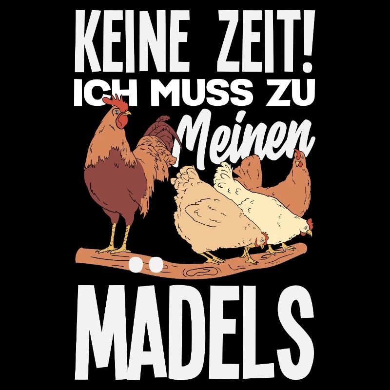 Pas le temps! Je dois aller vers mes filles – des poulets