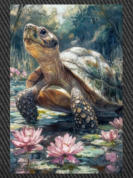 Illustration einer Schildkröte