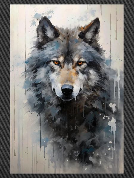 Illustration of a wolf