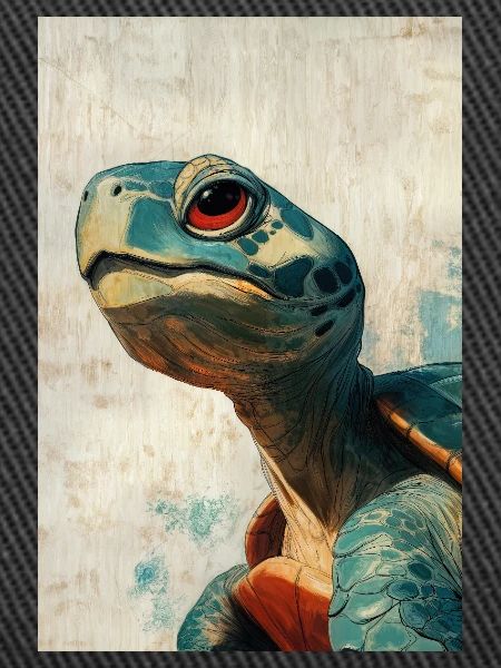 Illustration of a turtle