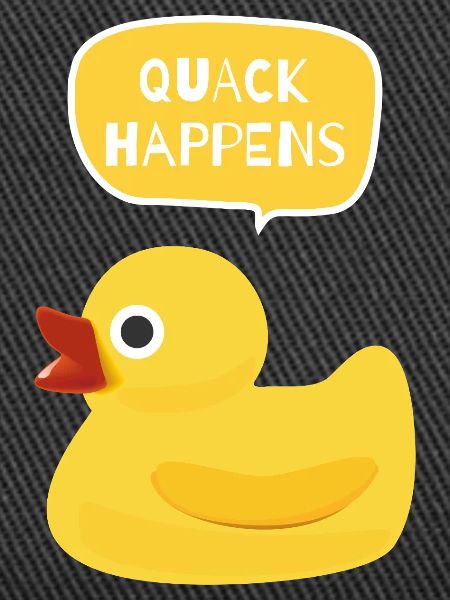 Quack Happens Duck Design