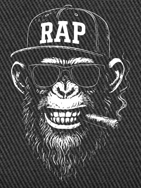 Rap Monkey Streetwear Kappe
