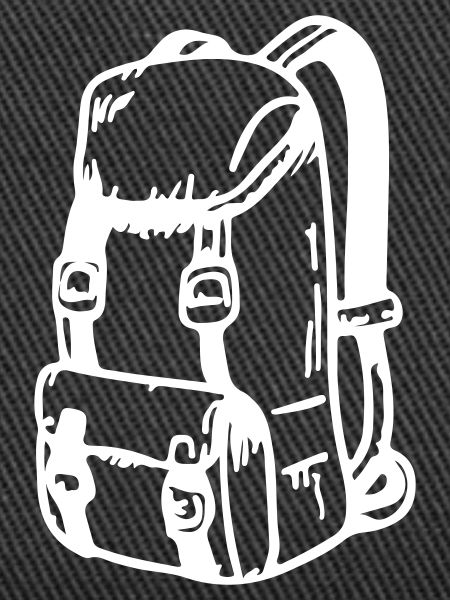 Backpack Symbol Camping Travel