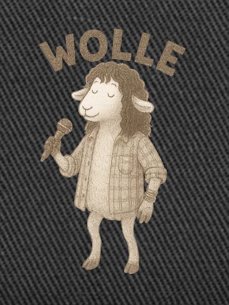Wool Sheep with Microphone